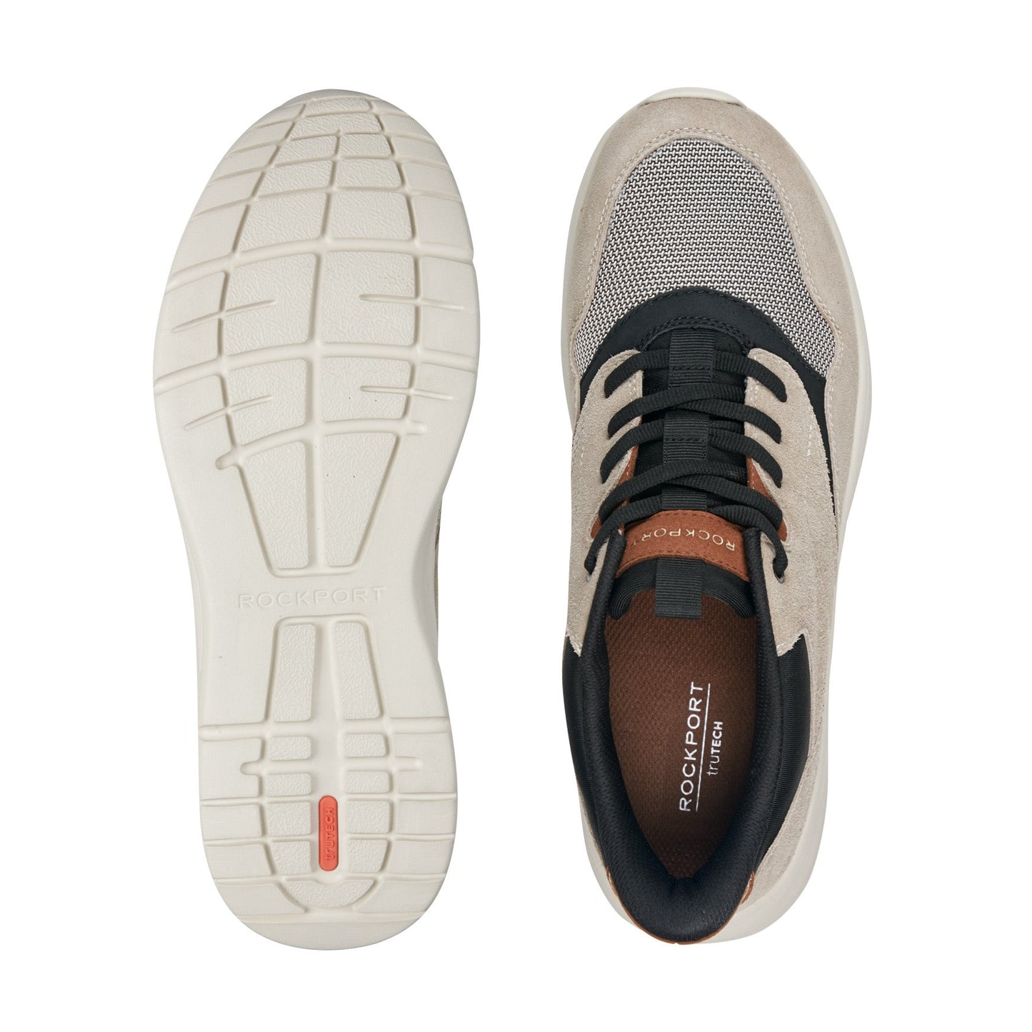 Rockport Shawn Step Activated Casual Lace-up Sneakers