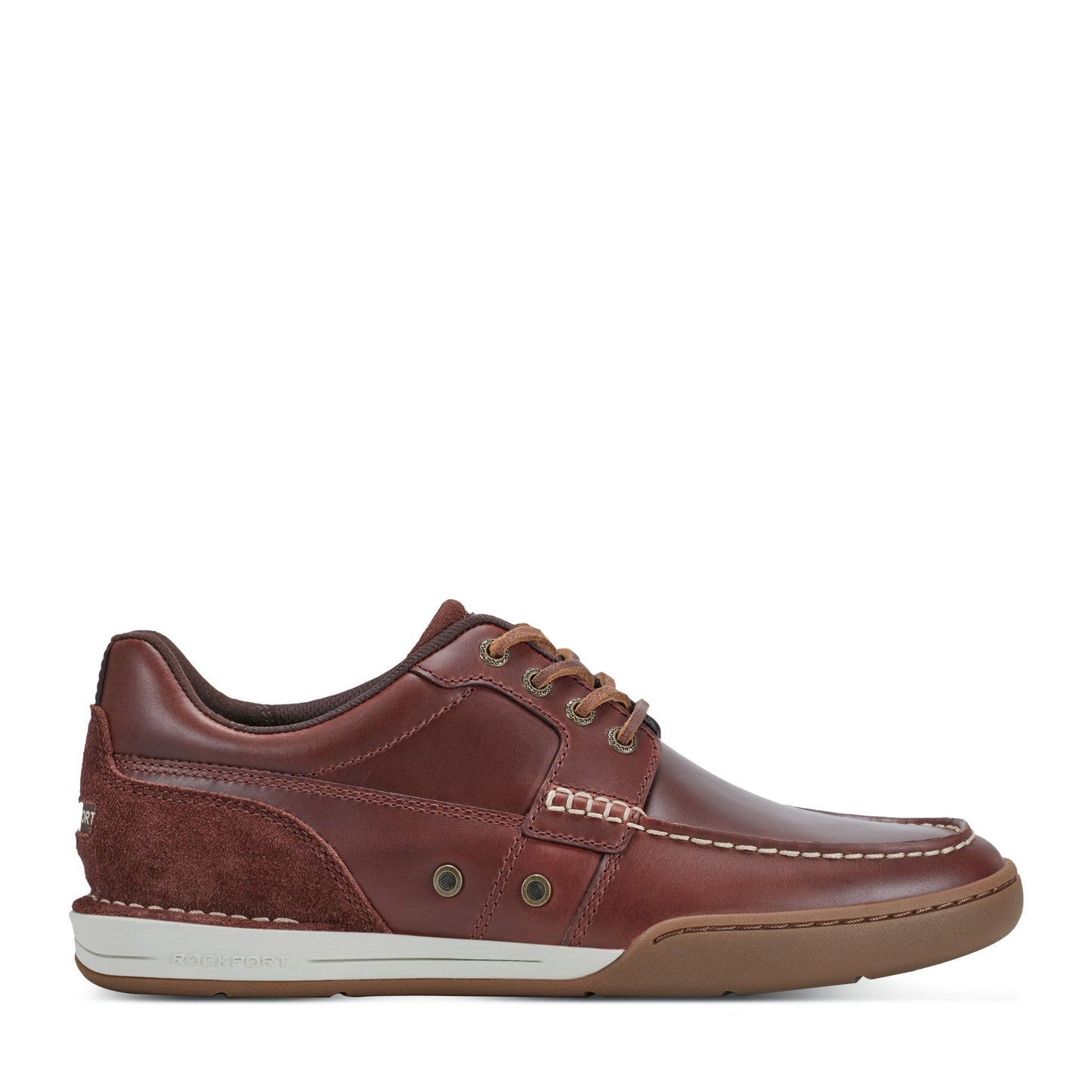 Rockport Wentworth Round Toe Casual Flat Boat Shoe