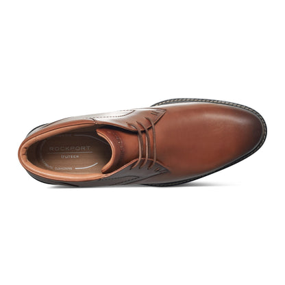 Rockport Flynn Lace-up Almond Toe Casual Boots