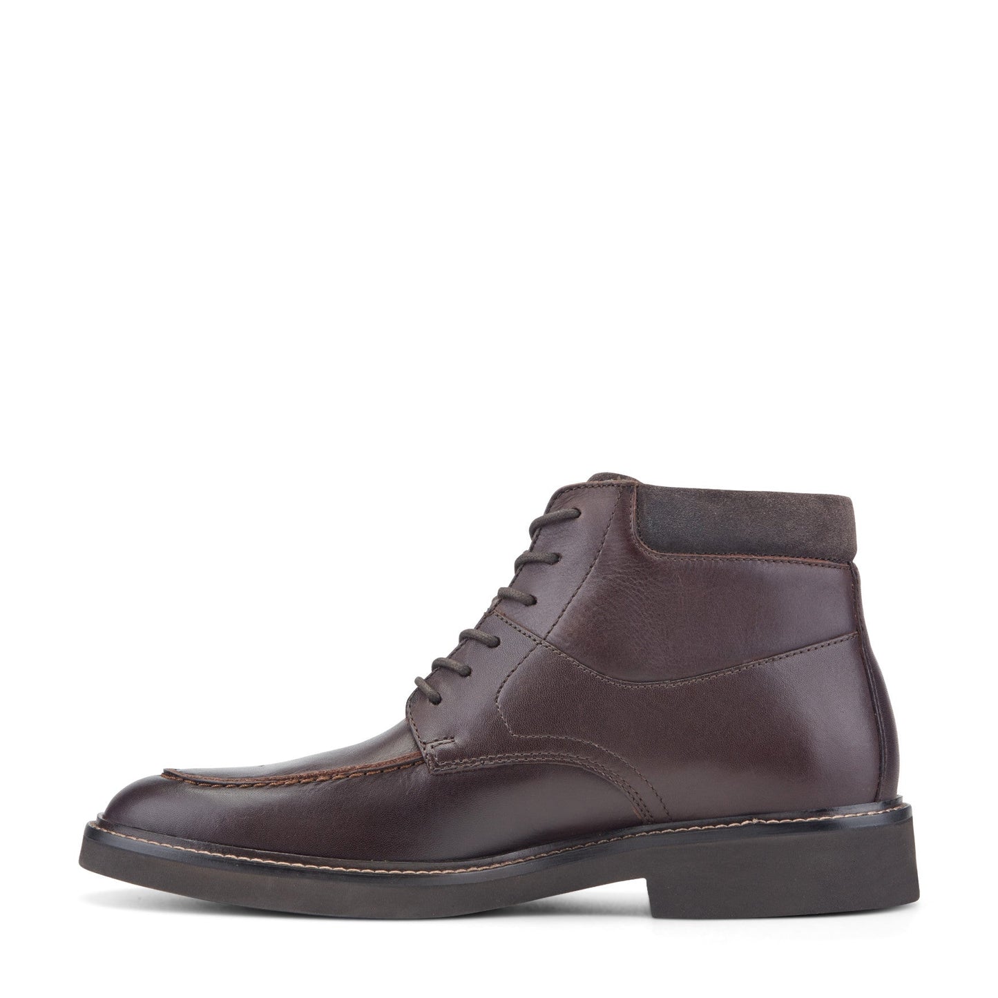 Rockport Macklin Moc Toe Lace-Up Leather Boots