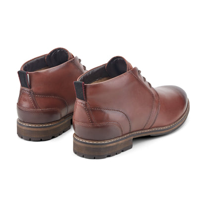 Rockport Tolan Lace-Up Leather Chukka Boots