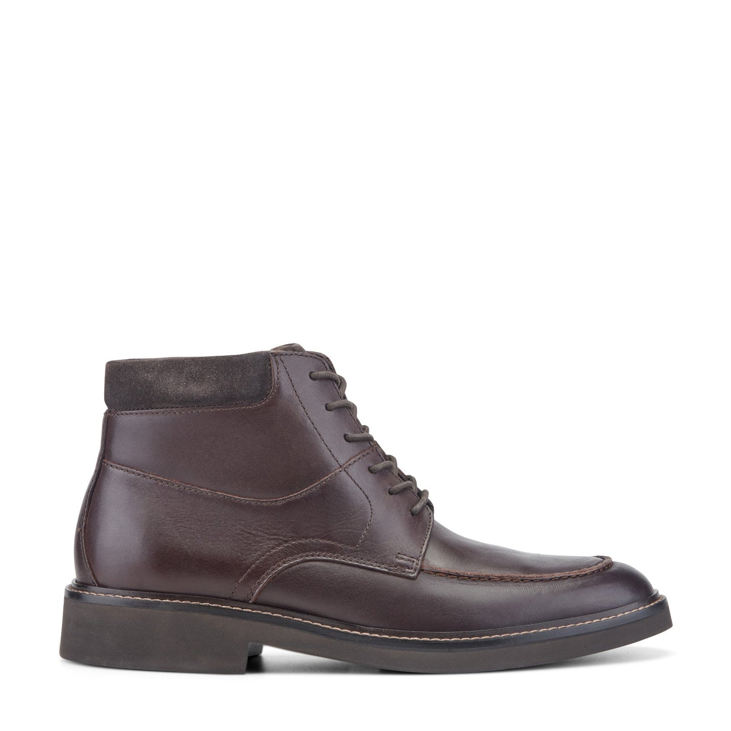 Rockport Macklin Moc Toe Lace-Up Leather Boots