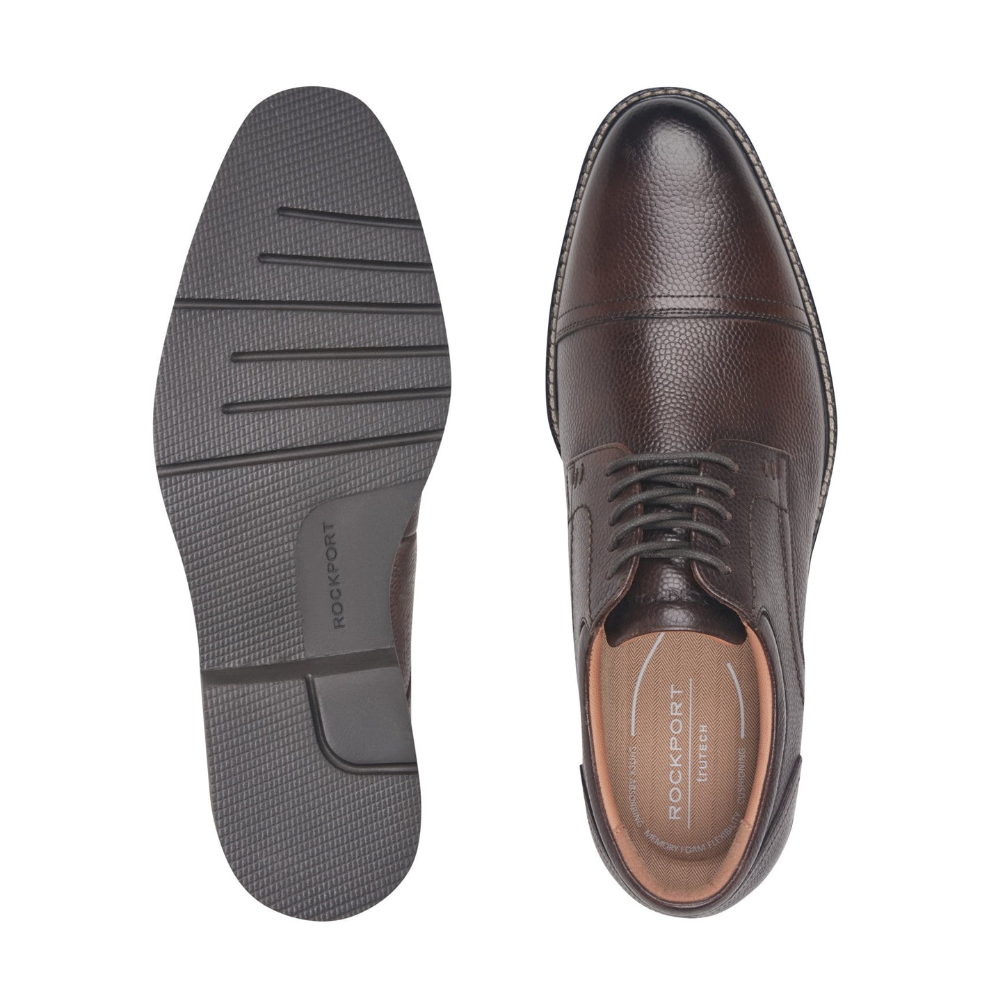 Rockport Findlay Dress Lace-up Almond Toe Oxfords