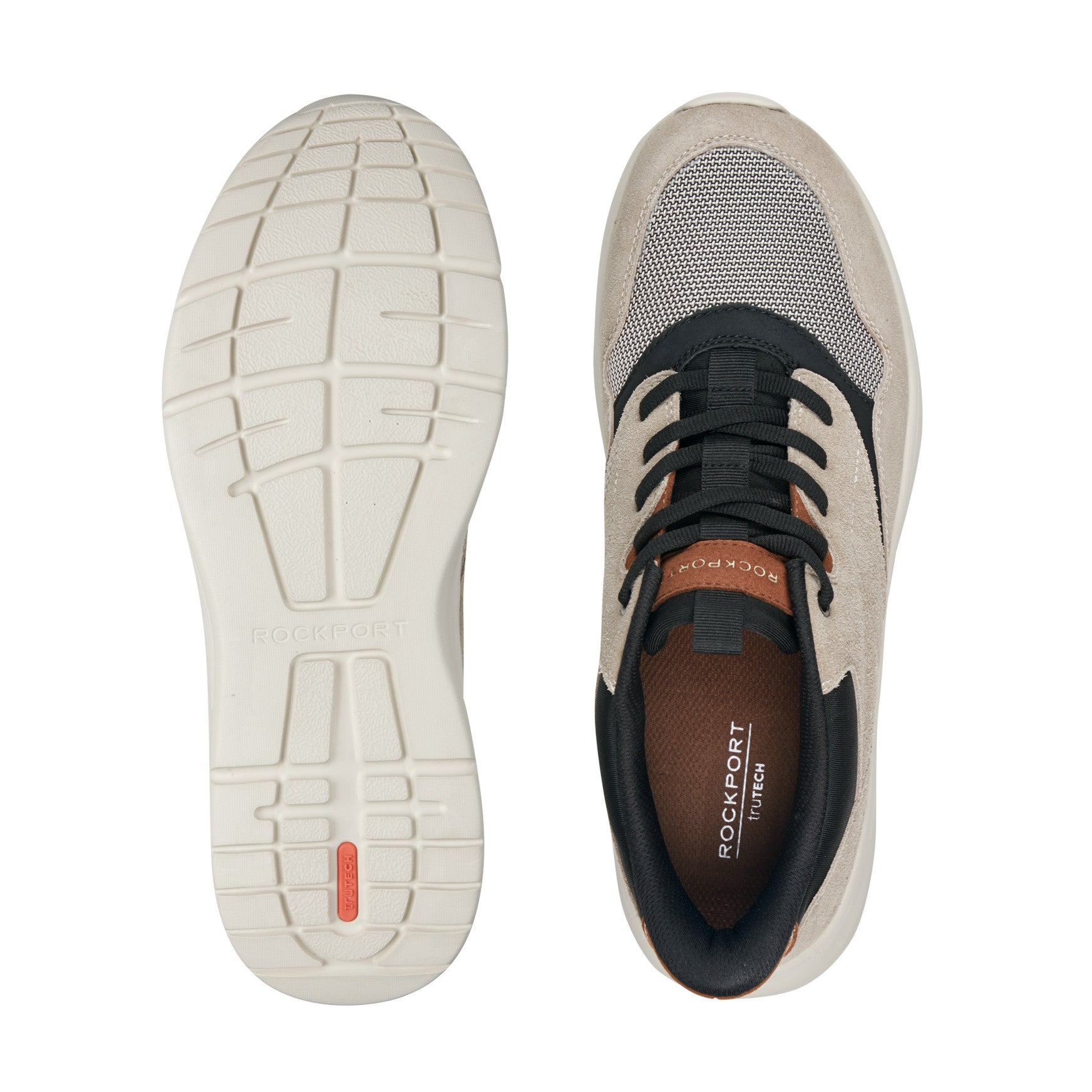 Rockport Shawn Step Activated Casual Lace-up Sneakers