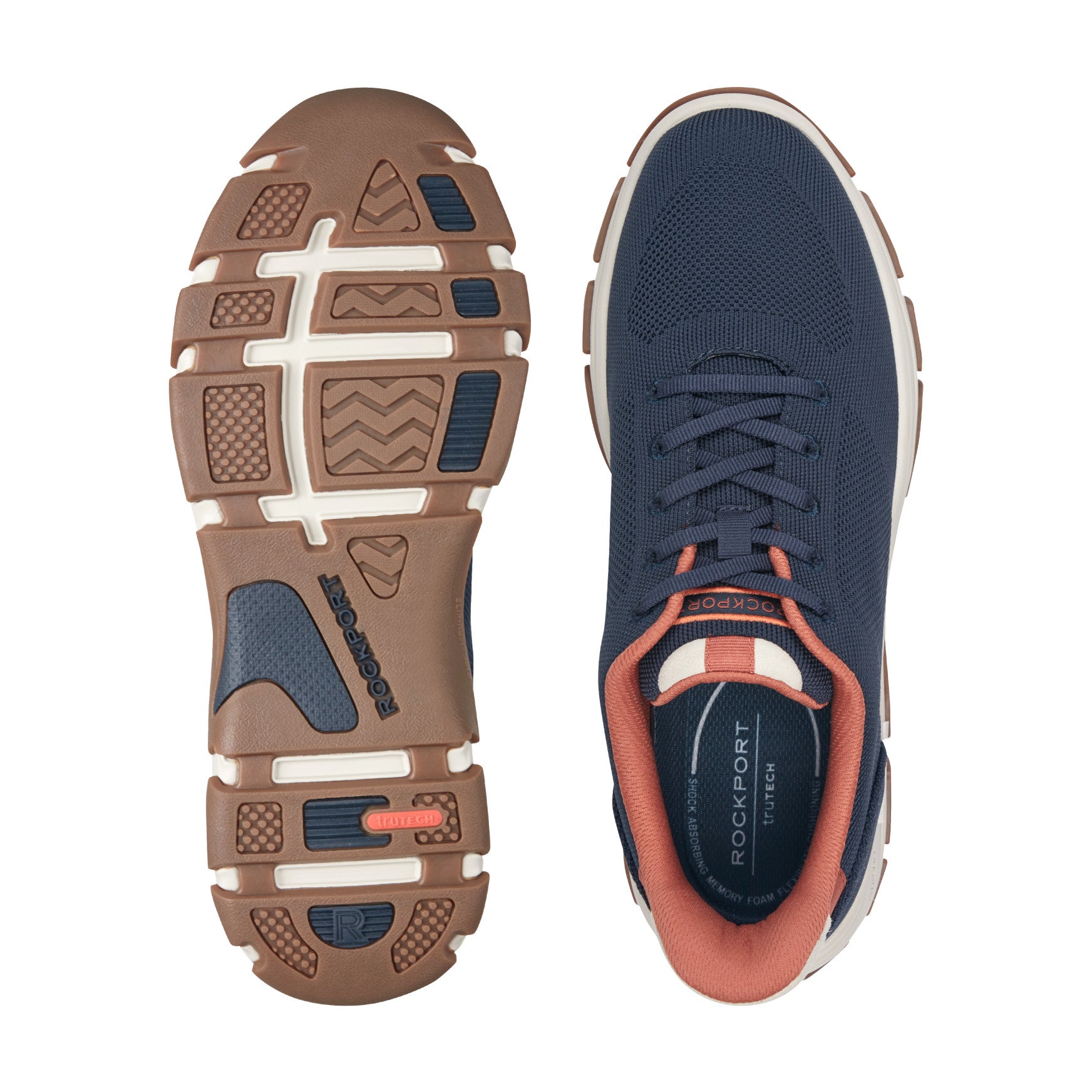 Rockport Rafferty Step Activated Lace-up Casual Sneakers