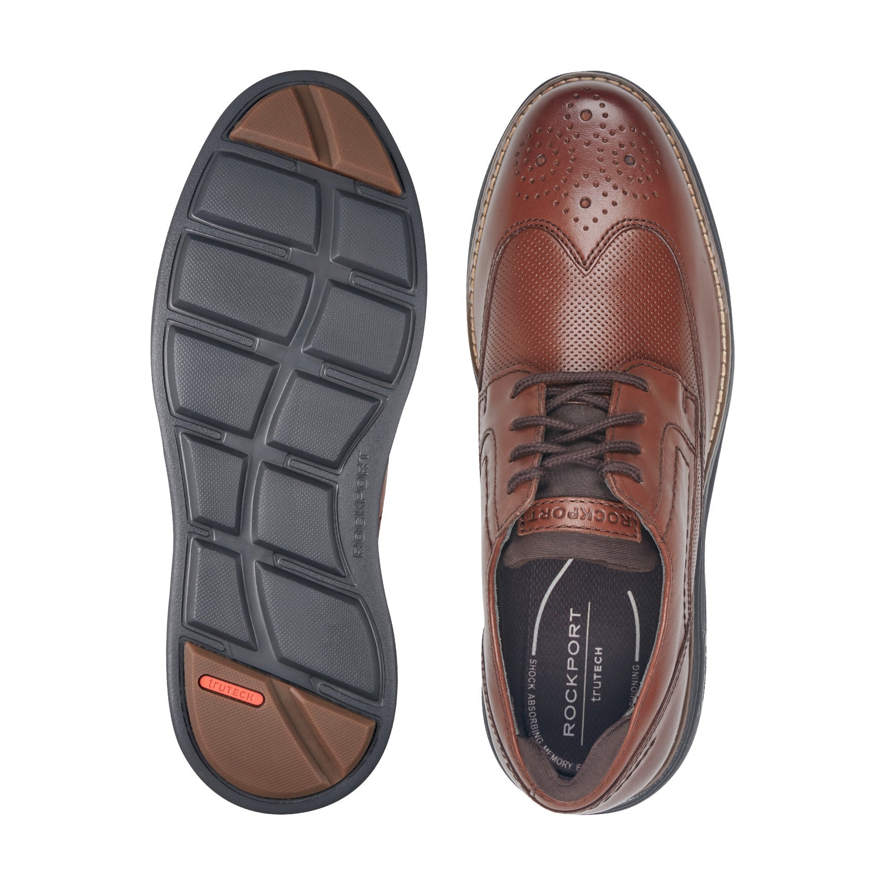 Rockport Coltin Casual Lace-up Round Toe Shoes