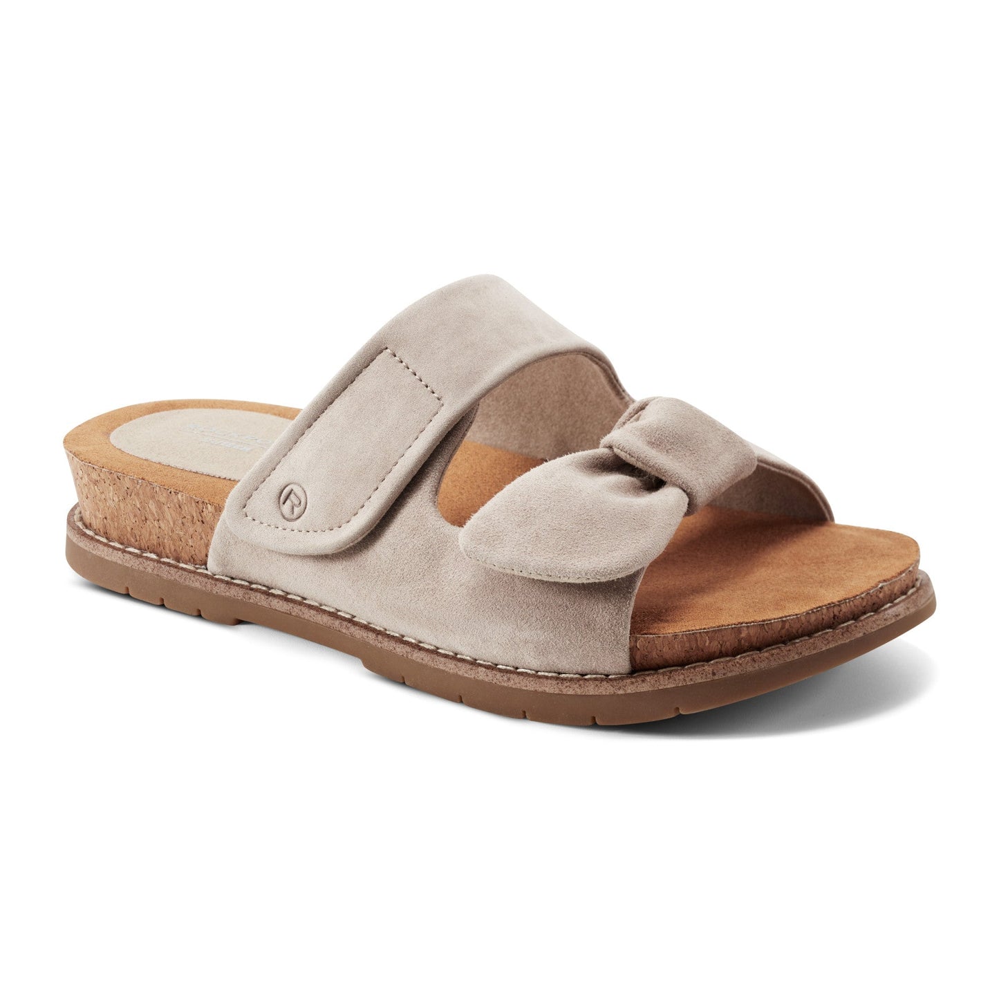 Rockport Zova Slip-on Open Toe Flat Casual Sandals