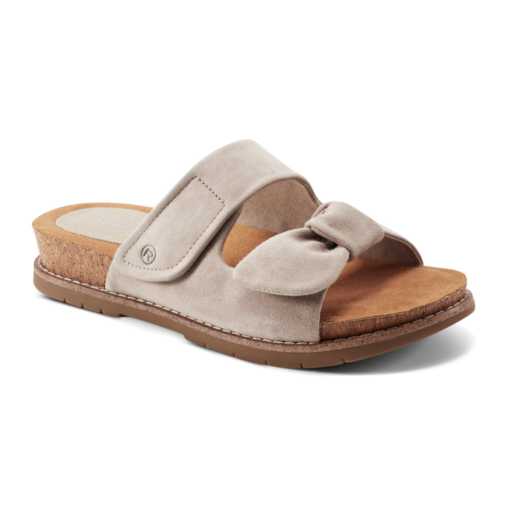 Rockport Zova Slip-on Open Toe Flat Casual Sandals