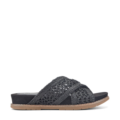 Rockport Zora Open Toe Slip-on Flat Casual Sandals
