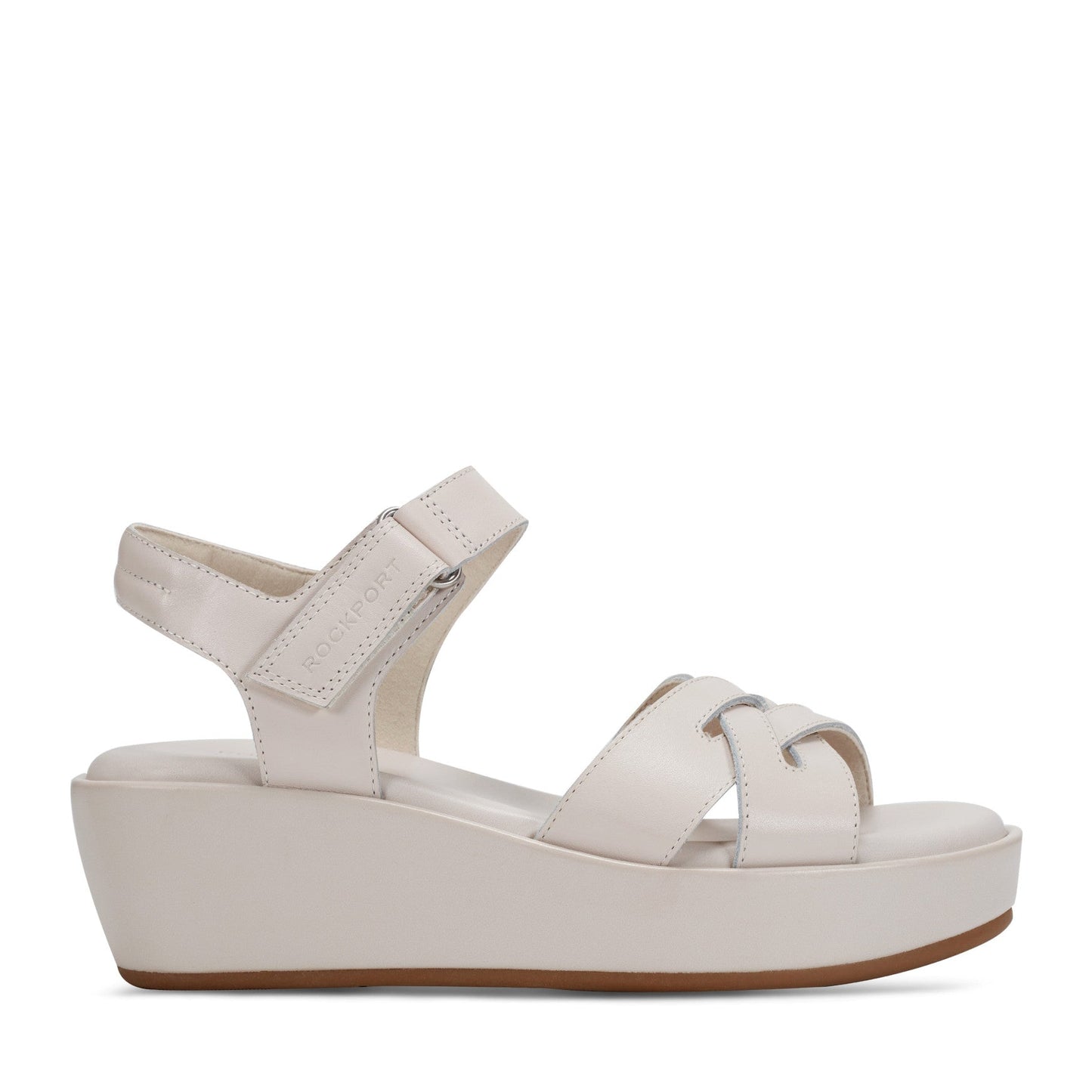 Rockport Amira Strappy Open Toe Casual Wedge Sandals