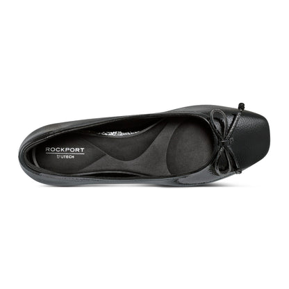 Rockport Sadie Square Toe Slip-on Ballet Dress Flats
