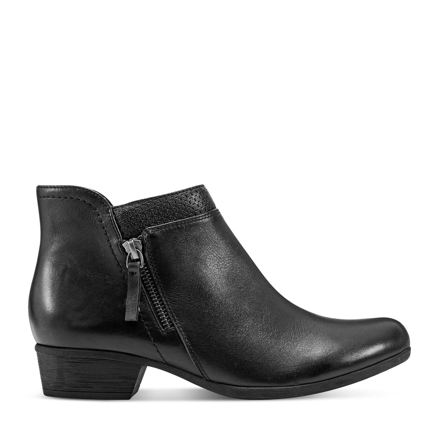 Rockport Carly Side Zip Casual Ankle Booties