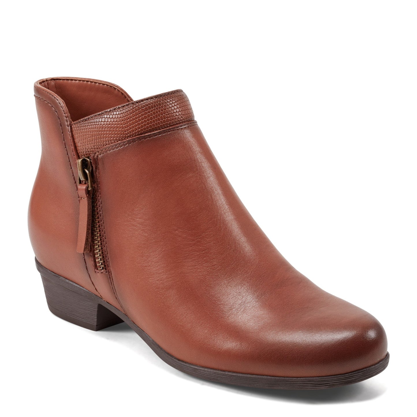 Rockport Carly Side Zip Casual Ankle Booties