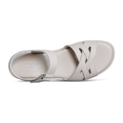 Rockport Amira Strappy Open Toe Casual Wedge Sandals