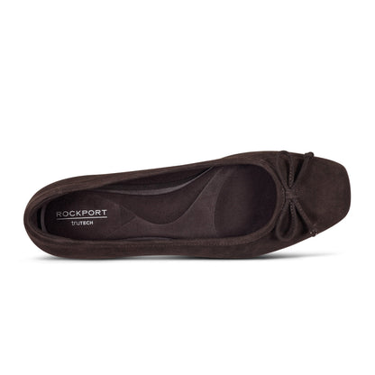 Rockport Sadie Square Toe Slip-on Ballet Dress Flats