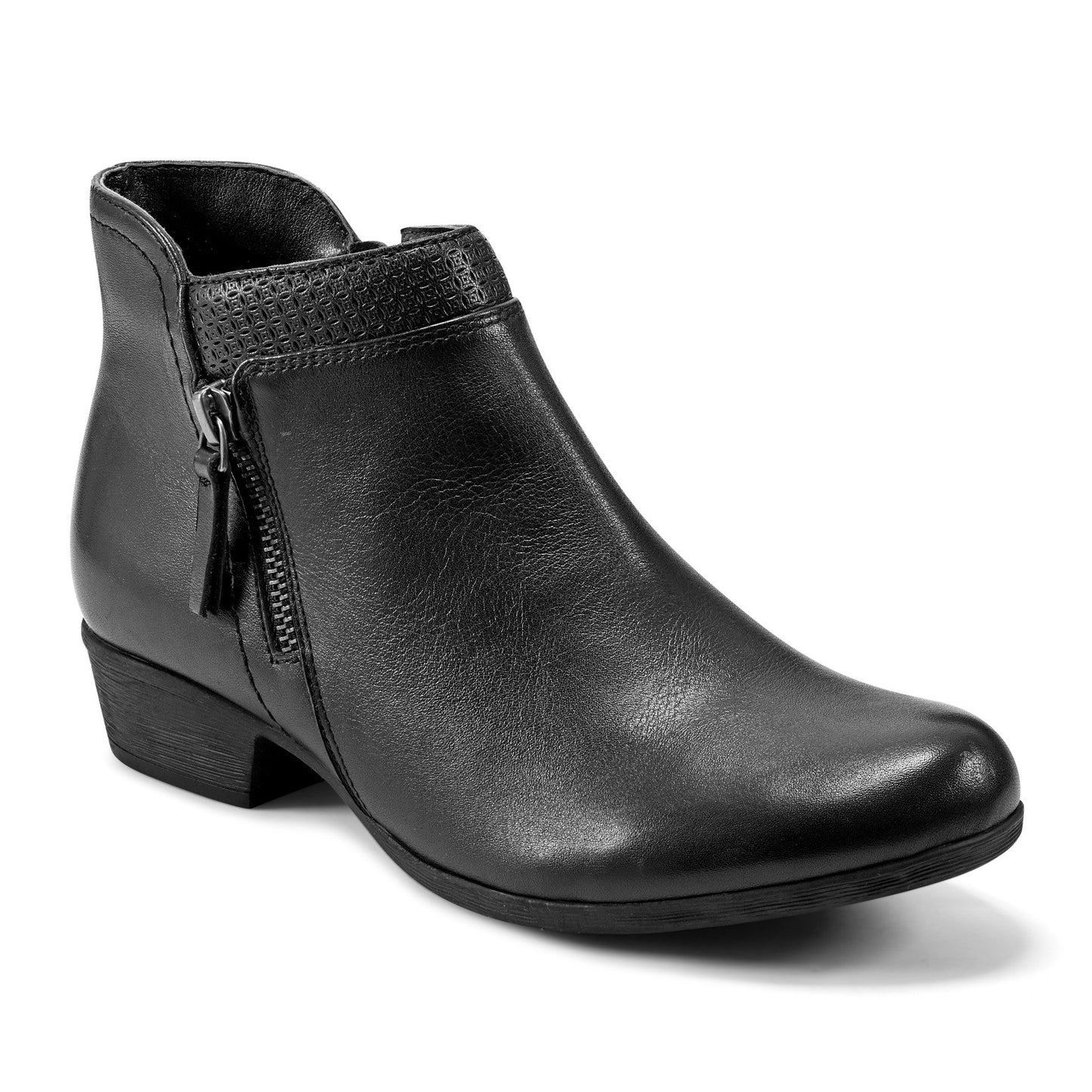 Rockport Carly Side Zip Casual Ankle Booties