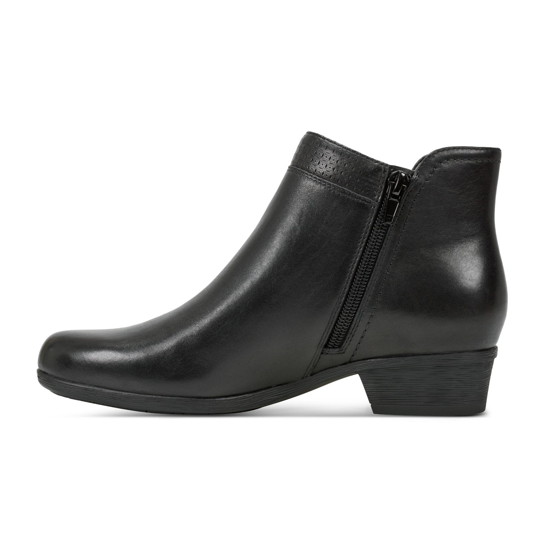 Rockport Carly Side Zip Casual Ankle Booties